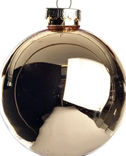 Intratuin Weihnachtskugeln gold matt und glänzend D 7 cm 8 St.| Weihnachtskugeln & -Anhänger