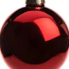 Intratuin Weihnachtskugeln rot glänzend D 10 cm 4 St.| Weihnachtskugeln & -Anhänger