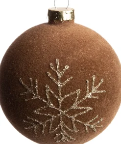 Intratuin Weihnachtskugeln Bernaville braun D 8 cm| Weihnachtskugeln & -Anhänger