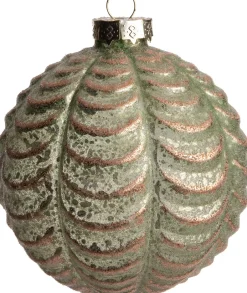 Intratuin Weihnachtskugeln Brassy rosa/grün D 10| Weihnachtskugeln & -Anhänger