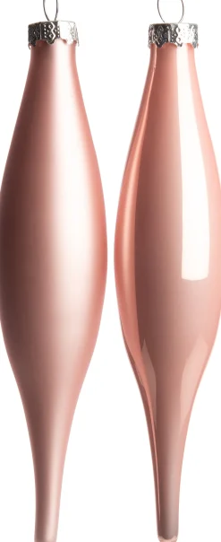 Intratuin Weihnachtskugeln rosa D 7 cm 6 St.| Weihnachtskugeln & -Anhänger