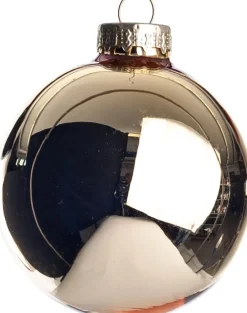 Intratuin Weihnachtskugeln gold matt und glänzend D 6 cm 10 St.| Weihnachtskugeln & -Anhänger