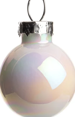 Intratuin Weihnachtskugeln perlweiß matt und glänzend D 2,5 cm 24 St.| Weihnachtskugeln & -Anhänger