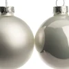 Intratuin Weihnachtskugeln weiß matt und glänzend D 6 cm 10 St.| Weihnachtskugeln & -Anhänger