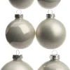 Intratuin Weihnachtskugeln weiß matt und glänzend D 5/6/7 cm 42 St.| Weihnachtskugeln & -Anhänger