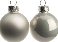 Intratuin Weihnachtskugeln weiß matt und glänzend D 3,5 cm 16 St.| Weihnachtskugeln & -Anhänger