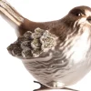Intratuin Weihnachtsschmuck Vogel mit Clip braun H 7,5 cm| Weihnachtskugeln & -Anhänger