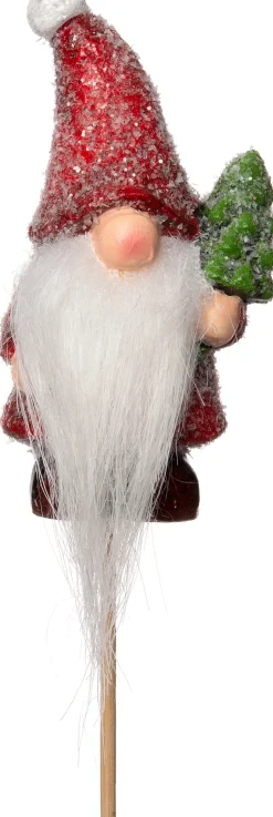 Intratuin Weihnachtsstecker Zwerg 6 x 4 x 9,5 cm| Weihnachts- & Adventsdeko