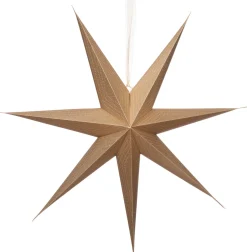 Intratuin Weihnachtsstern beleuchtet mit LED gold 15 x 60 x 60 cm| Weihnachtssterne