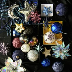 Intratuin Weihnachtszweig Bernt Farn blau 78 cm| Weihnachtszweige & -Blumen