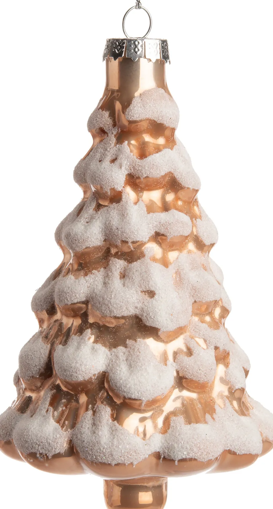 Intratuin Weihnchtsbaumschmuck Baum gold 7 x 7 x 11,5 cm| Weihnachtskugeln & -Anhänger