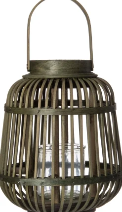 Intratuin Windlicht grün D 20 H 23 cm| Laternen & Windlichter