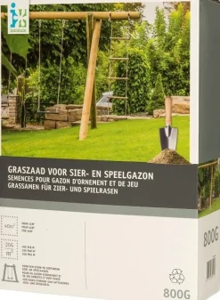 Intratuin Zier- und Spielrasen Samen 800 gr| Saatgut