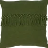 Intratuin  Dekokissen Delhi grün 45 x 45 x cm| Dekokissen