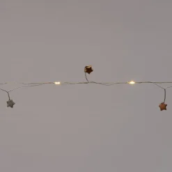 Intratuin  Lichterkette Sterne 20 LEDs warmweiß 2m| Motiv-Lichterketten