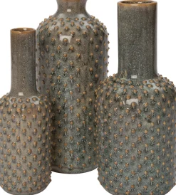 Intratuin  vaas Lublin groen D 15,5 H 35 cm| Vasen & Krüge|Blumentöpfe & Pflanzgefäße