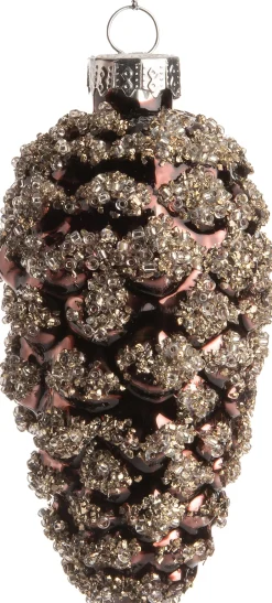 Intratuin  Weihnachtsbaumschmuck Tannenzapfen Devona braun D 5 H 9,5 cm| Weihnachtskugeln & -Anhänger