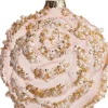Intratuin  Weihnachtsbaumschmuck Blume Luann rosa 10 x 10 x 5 cm| Weihnachtskugeln & -Anhänger