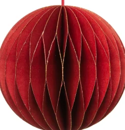 Intratuin  Weihnachtsbaumschmuck Kugel rot D 8 cm| Weihnachtsdeko Zum Aufhängen