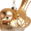 Intratuin  Weihnachtsbaumschmuck Vogel Sanny gold 10,5 x 6 x 6,5 cm| Weihnachtskugeln & -Anhänger