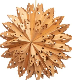 Intratuin  Weihnachtsbaumschmuck Schneeflocke 15 x 15 x 15 cm| Weihnachtsdeko Zum Aufhängen