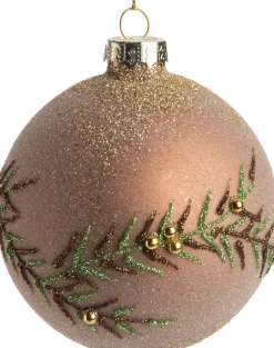 Intratuin  Weihnachtskugel Avril gold D 8 cm| Weihnachtskugeln & -Anhänger