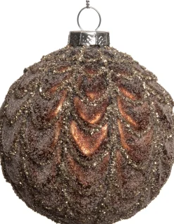 Intratuin  Weihnachtskugel Billi braun D 8 cm| Weihnachtskugeln & -Anhänger