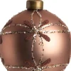 Intratuin  Weihnachtskugel Elora hellbraun D 8 cm| Weihnachtskugeln & -Anhänger