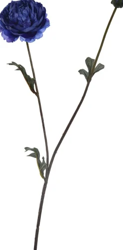 Intratuin Jasaco Pure Kunstblume Hahnenfuß 62 cm lila| Kunstblumen