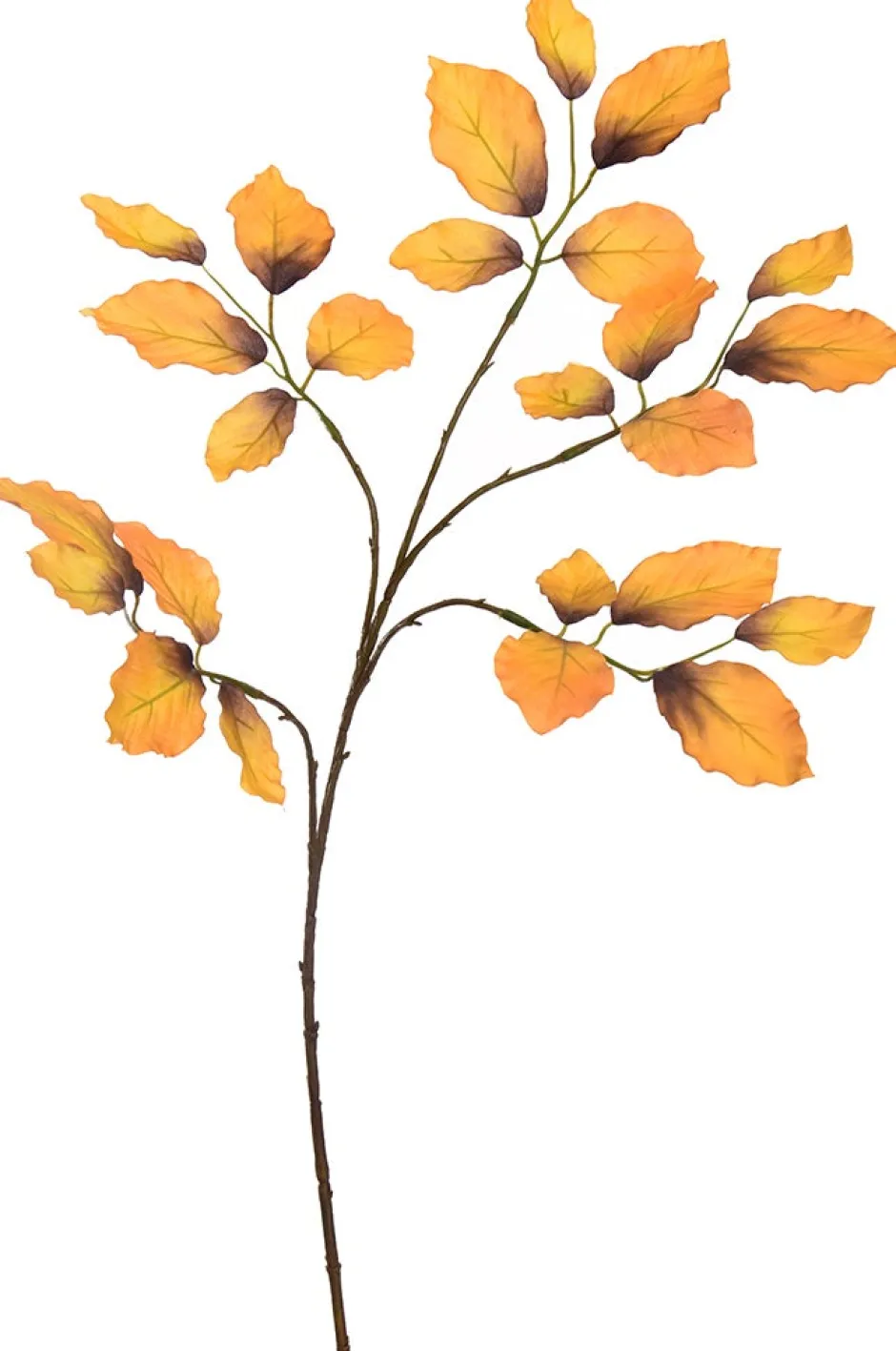 Intratuin Jasaco Pure Kunstzweig Buche 66 cm geel| Künstliche Deko-Zweige