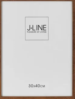 Intratuin J-Line Bilderrahmen Govert braun 31,5 x 1,5 x 41,5 cm| Bilderrahmen