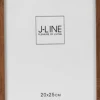 Intratuin J-Line Bilderrahmen Govert braun 22 x 1,5 x 27 cm| Bilderrahmen