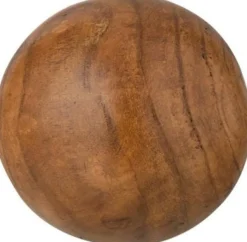 Intratuin J-Line Deko-Ball Dave braun D 15 H 15 cm| Dekofiguren & -Objekte