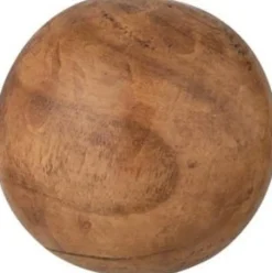 Intratuin J-Line Deko-Ball Dave braun D 11 H 11 cm| Dekofiguren & -Objekte