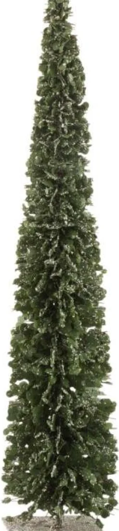 Intratuin J-Line Weihnachtsdeko Baum Sjoerd grün D 13 H 60 cm| Weihnachtsfiguren & -Objekte