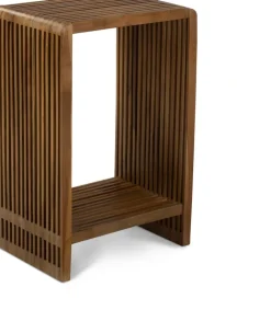 Intratuin Kanza Beistelltisch Zuni naturell 40 x 28 x 60 cm| Beistelltische|Beistelltische