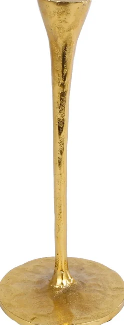 Intratuin Kerzenständer Aaron gold D 11,5 H 26,5 cm| Kerzenständer