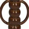 Intratuin Kerzenständer Henque braun 10 x 4,5 x 21,5 cm| Kerzenständer