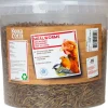 Intratuin Konacorn Vogelfutter Mehlwürmer getrocknet im Eimer 5 l| Vogelfutter|Gartenvögel