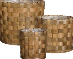 Intratuin Korb Elias D 22 H 19,5 cm braun| Pflanzkörbe|Pflanzkörbe