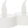 Intratuin LED Teelichter mit Timer D 4 cm weiß 2 St.| Led Kerzen