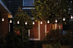 Intratuin Lichterkette Glühbirnen 10 LEDs 10 m warmweiß| Außenlichterketten