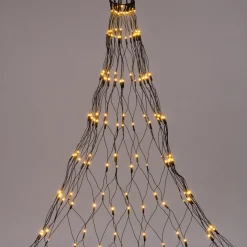 Intratuin Lichternetz für Bäume mit 240 LEDs warmweiß H 2 m| Lichternetze