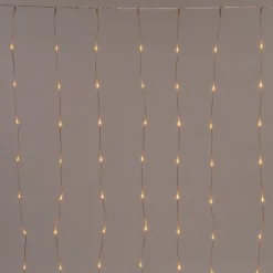 Intratuin Lichtervorhang mit 280 LEDs extra warm 200 x 140 cm| Lichtervorhänge