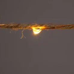 Intratuin Lichtkaskade Jute LED 8 x 2 m klassisch warm| Lichtkaskaden