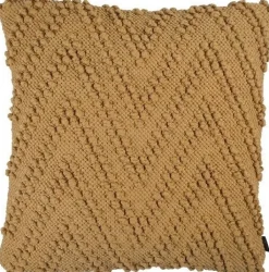 Intratuin Linen & More Dekokissen Ace braun 45 x 45 x 10 cm| Kissen|Dekokissen