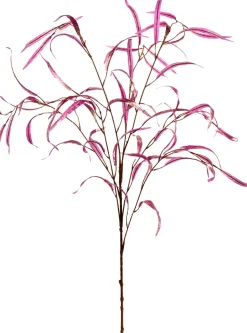 Intratuin Louis Maes Kunstzweig Eucalyptus rosa 110 cm| Künstliche Deko-Zweige