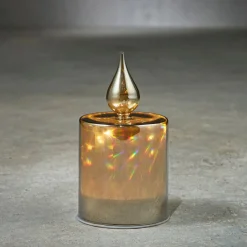 Intratuin Luca Lighting LED Kerze schwarz D 8 H 14,5 cm| Led Kerzen