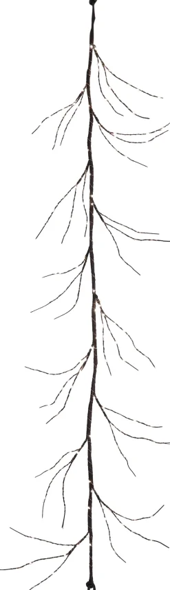 Intratuin Luca Lightning Weihnachtsbeleuchtung Zweig 300 cm braun mit 360 LEDs weiß| Weihnachtsfiguren (Außen)|Motiv-Lichterketten