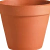 Intratuin Mega Collections Terracotta Blumentopf D 19 cm H 18 cm| Blumentöpfe|Blumentöpfe & Pflanzgefäße